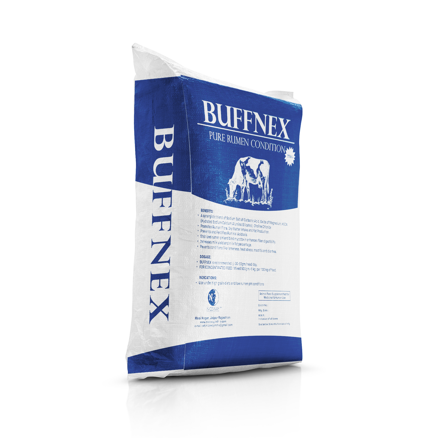 Buffnex - Pure Rumen Condition Cattle Feed Additive Buffer 25KG