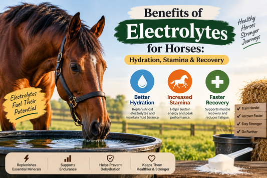 Benefits of Electrolytes for Horses: Hydration, Stamina & Recovery