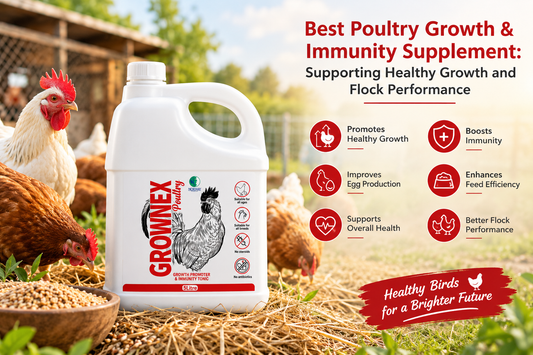 Best Poultry Growth & Immunity Supplement: Supporting Healthy Growth and Flock Performance