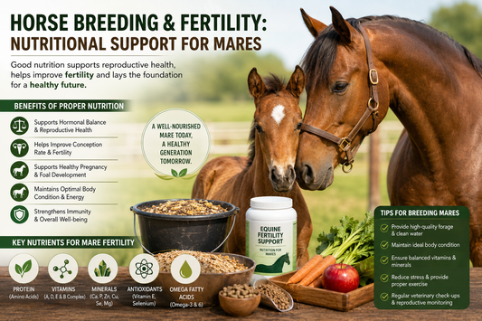 Horse Breeding & Fertility: Nutritional Support for Mares