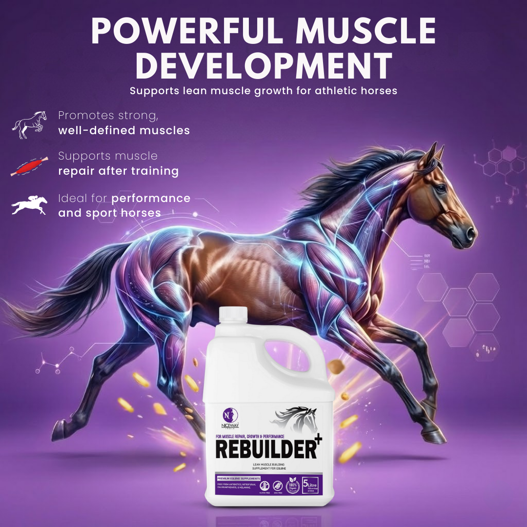Rebuilder+ -  Muscle Repair, Growth & Performance of Athletic Horses