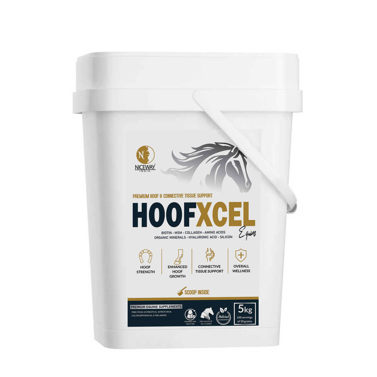 HoofXcel – Horse Hoof Supplement for Stronger, Healthier Hooves