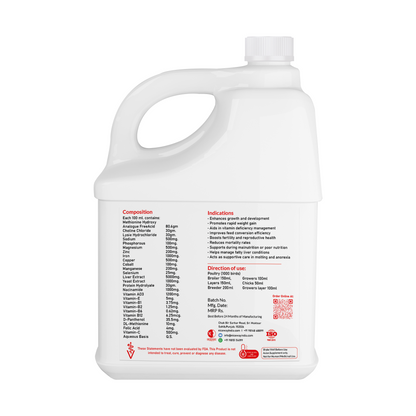 Grownex Poultry - Growth Promoter and Immunity Tonic for all ages and breeds