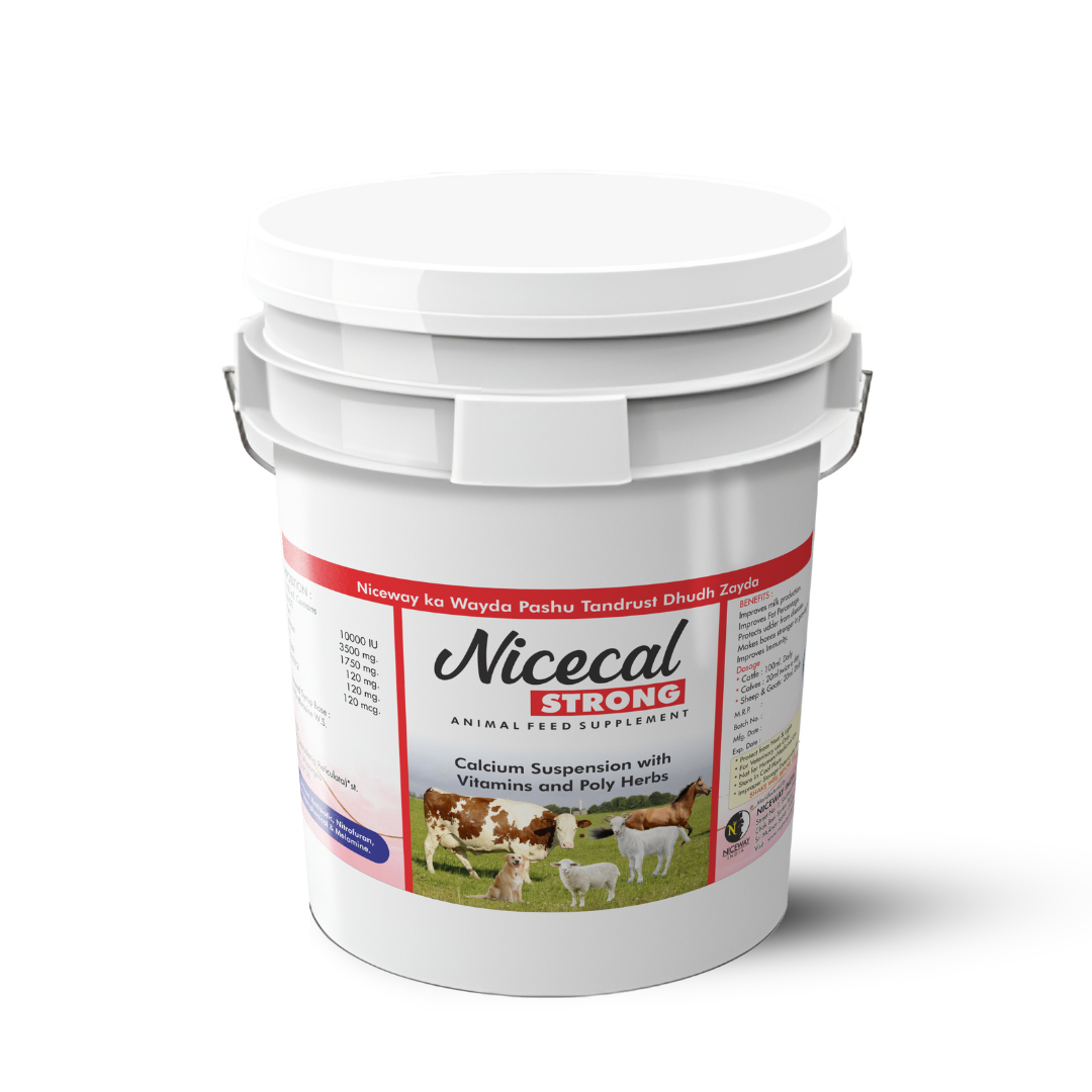 Nicecal Strong - Liquid Metho Chelated Calcium for Cattle