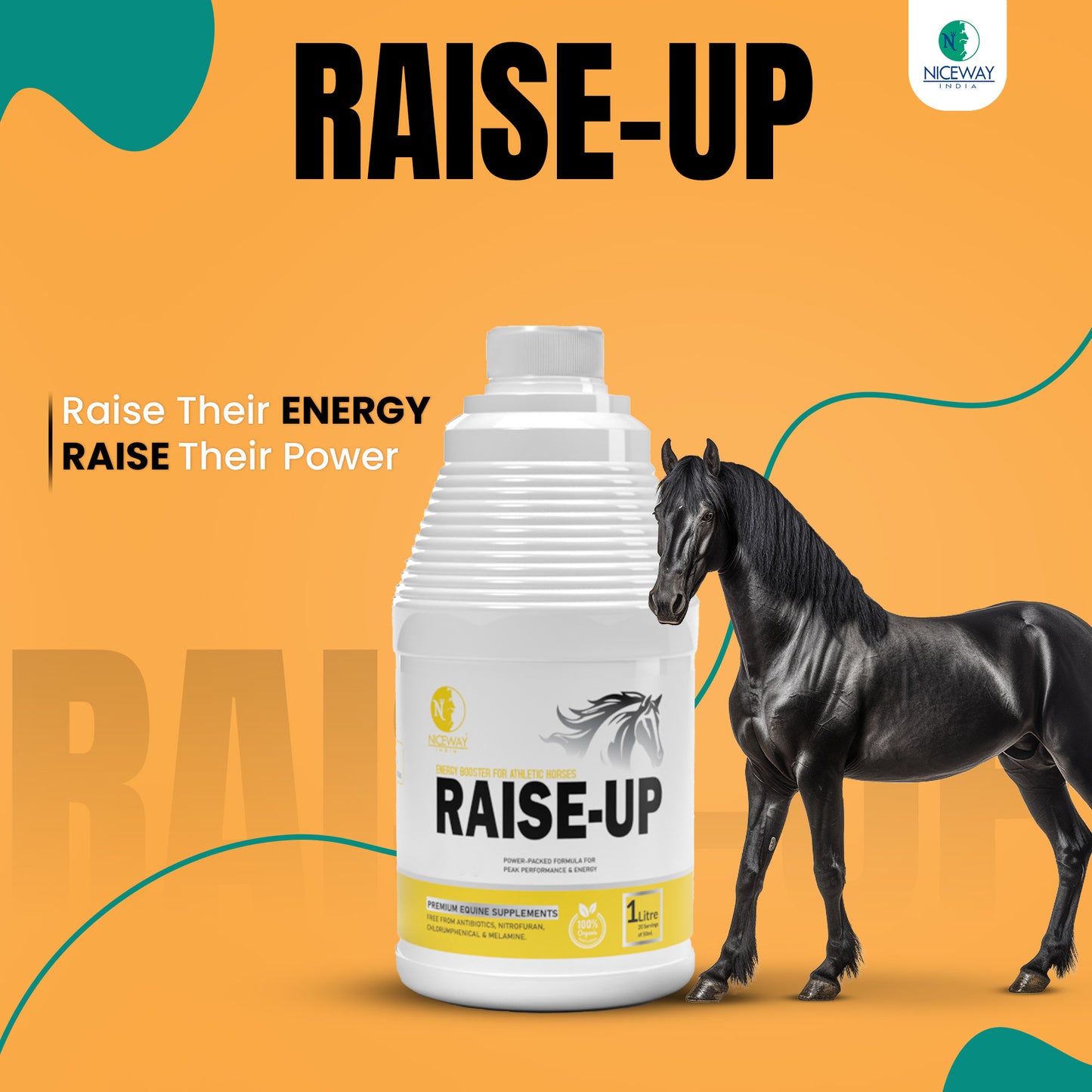 Raise-Up - Energy and Performance Booster for Athletic Horses