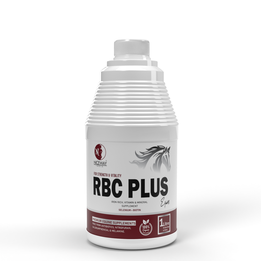 RBC Plus Equine – Iron Tonic for Horses | Iron, Vitamin & Mineral Supplement
