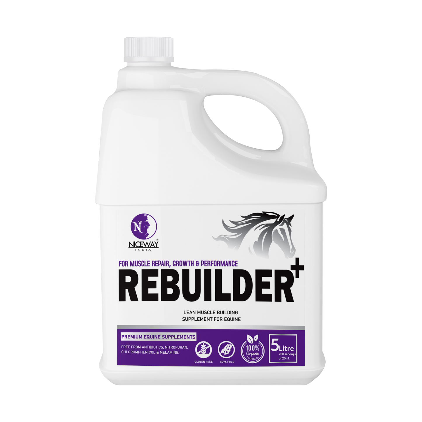 Rebuilder+ -  Muscle Repair, Growth & Performance of Athletic Horses