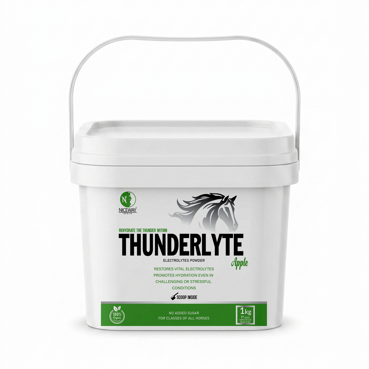 Thunderlyte Apple - Electrolytes Powder for Horse